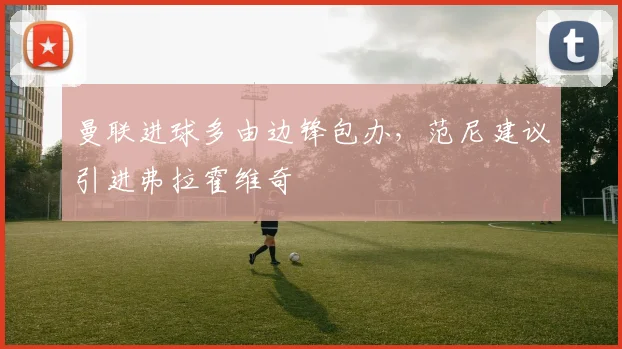曼联进球多由边锋包办，范尼建议引进弗拉霍维奇